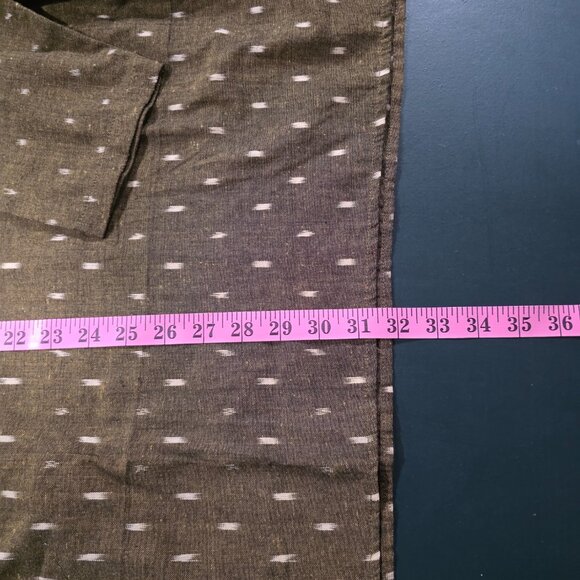 NWOT Olive Green Men’s Kurta (top only) - Picture 2 of 4